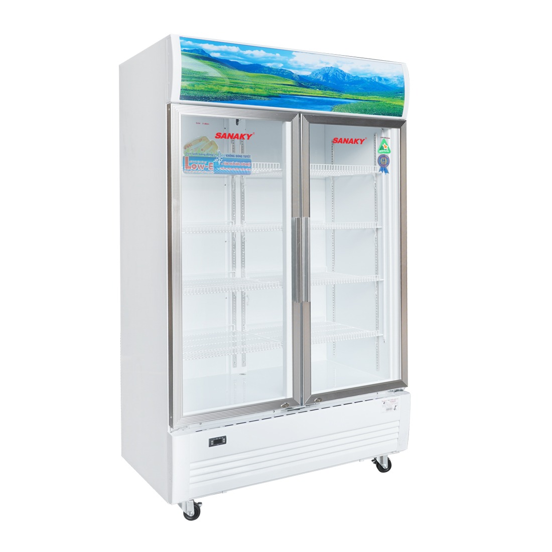 Tủ mát 2 cánh Inverter 900l Sanaky VH-1009HP3