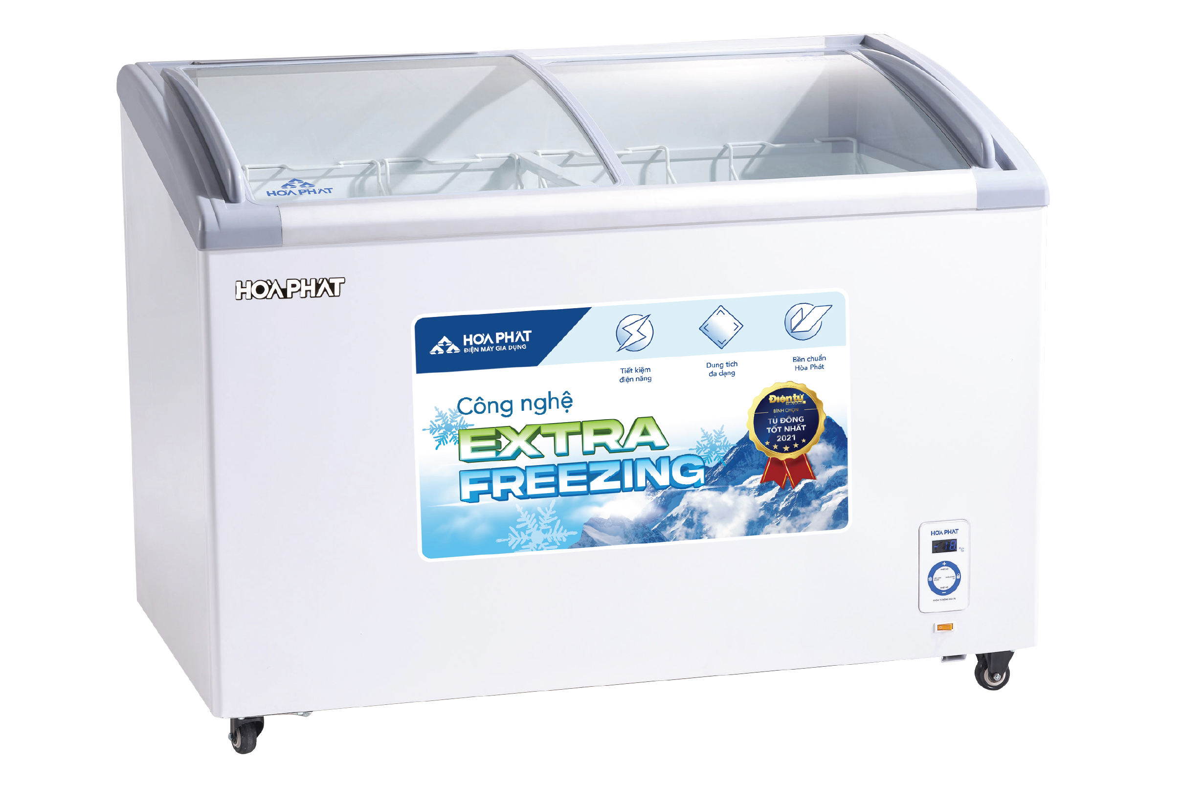 Tủ bảo quản kính cong Hòa Phát 357 lít HPF- AD6357.C1