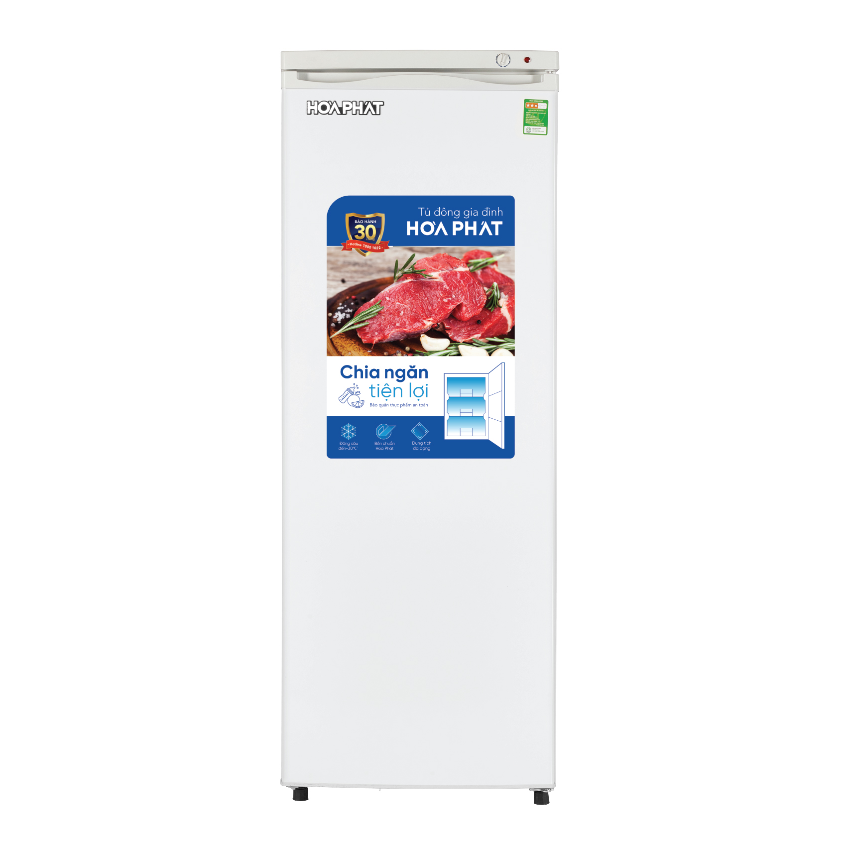 Tủ bảo quản Hòa Phát dạng đứng 208 lít HPF-UAH6208