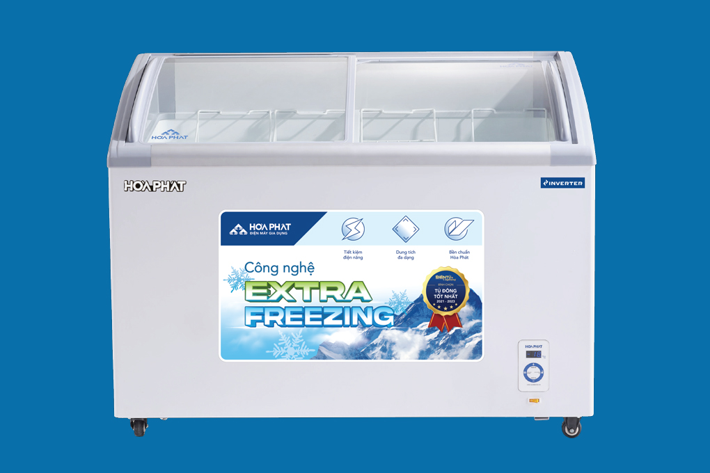 Tủ bảo quản Hòa Phát Inverter kính cong 280 lít HPF-AD8280.C1