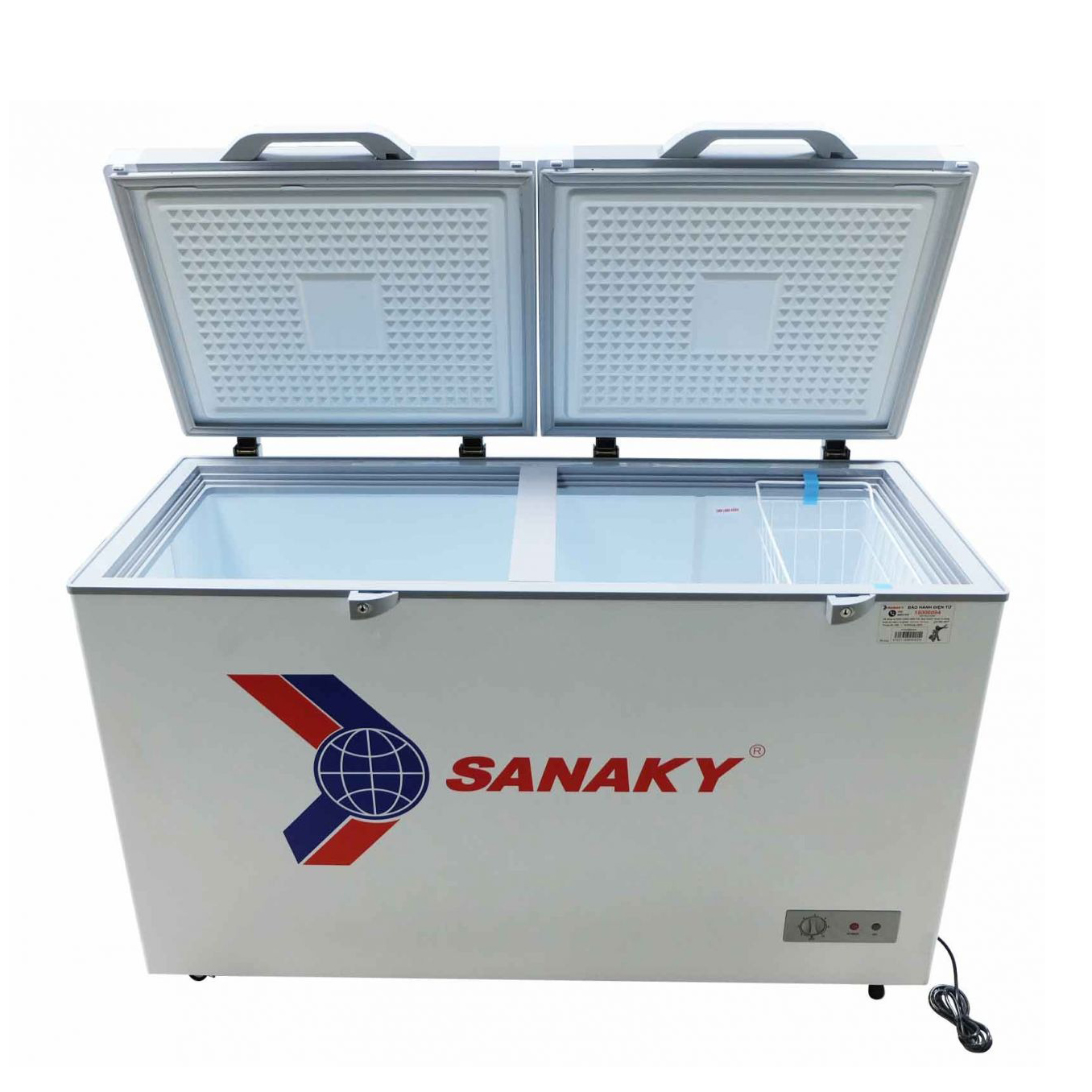 Tủ bảo quản Sanaky 250 lít VH-2599A2KD, mặt kính cường lực