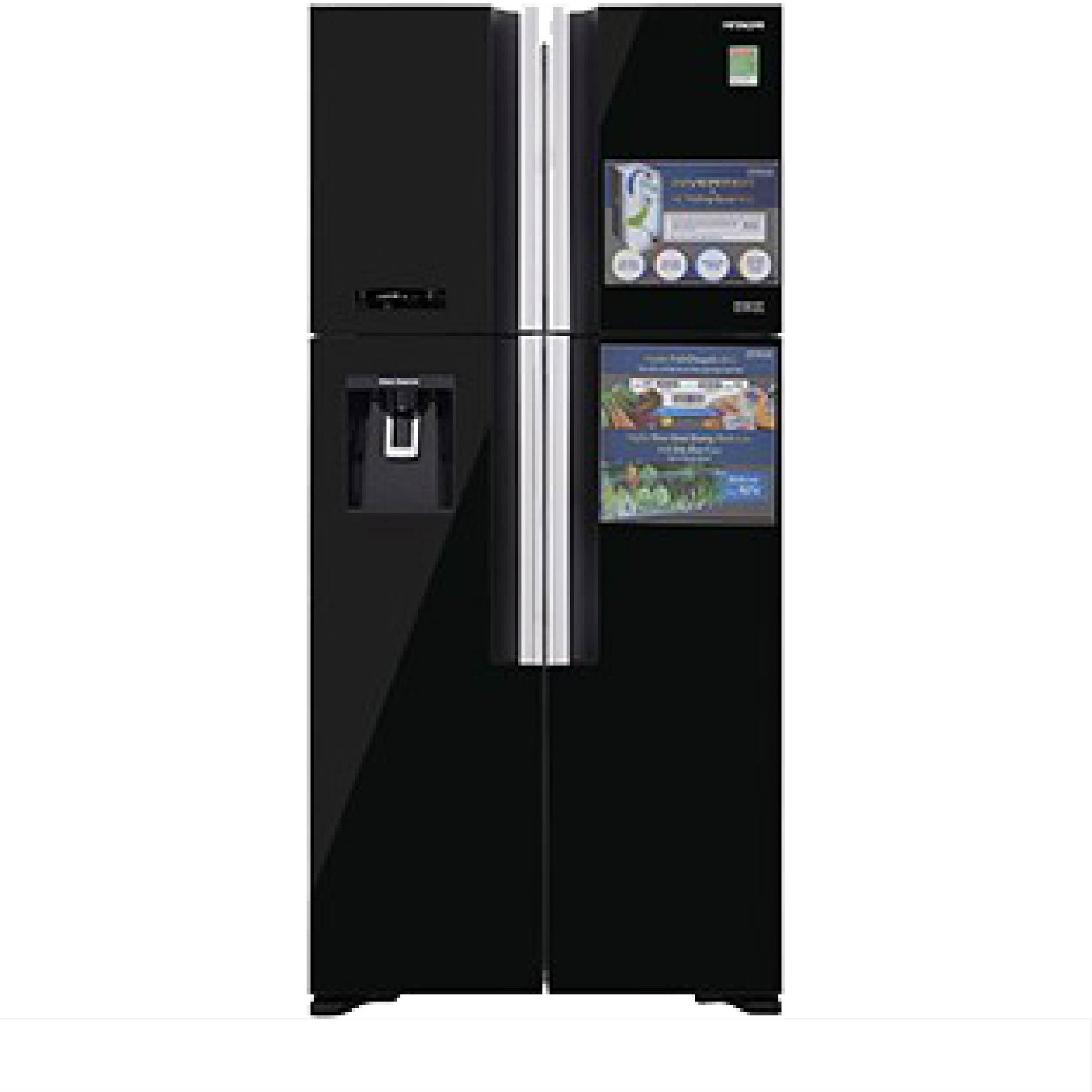 Tủ lạnh Hitachi Inverter 540 lít R-FW690PGV7(GBK)