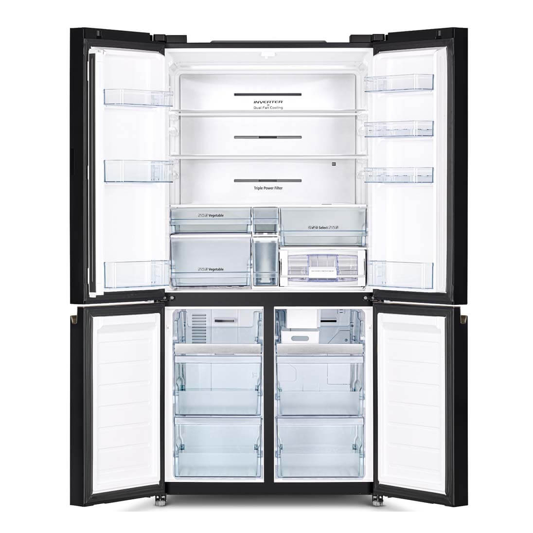Tủ lạnh Hitachi inverter 569L R-WB640VGV0(GBK)
