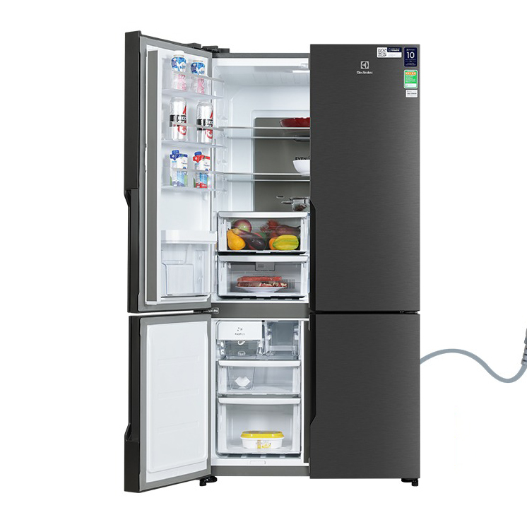 Tủ lạnh Electrolux 4 cánh inverter 562 lít EQE5660A-B