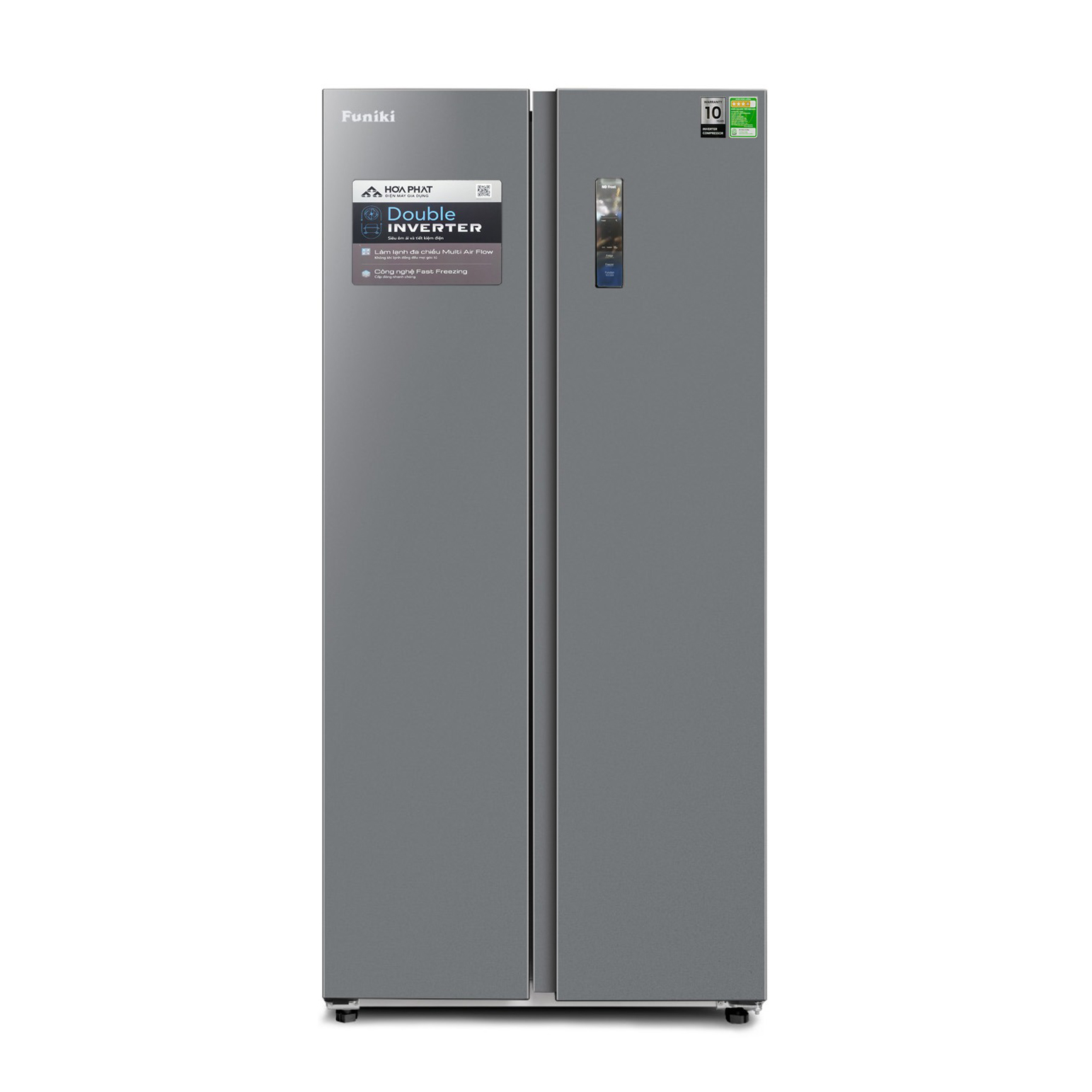 Tủ lạnh Funiki Side by Side inverter 535 lít HR SS8535SDG