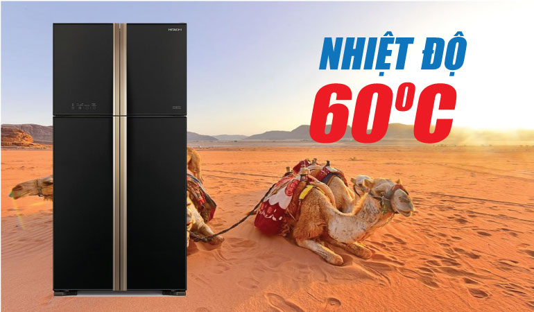 LÀM LẠNH CỰC NHANH KỂ CẢ KHI NHIỆT ĐỘ BÊN NGOÀI ĐẾN 60 ĐỘ C