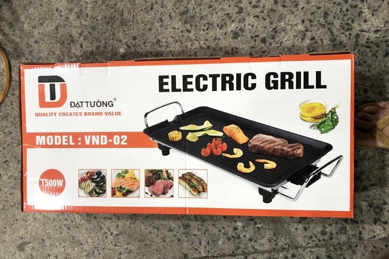 Vỉ nướng điện Đạt Tường VND-02